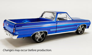 ACME A1805414 - 1/18 Scale 1965 CHEVROLET EL CAMINO SOUTHERN KINGS CUSTOMS Diecast Scale Model Replica