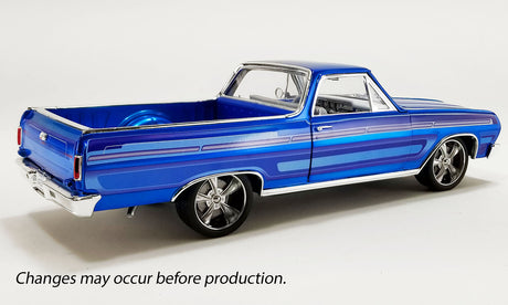 ACME A1805414 - 1/18 Scale 1965 CHEVROLET EL CAMINO SOUTHERN KINGS CUSTOMS Diecast Scale Model Replica