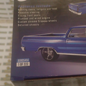 ACME A1805414 - 1/18 Scale 1965 CHEVROLET EL CAMINO SOUTHERN KINGS CUSTOMS Diecast Scale Model Replica