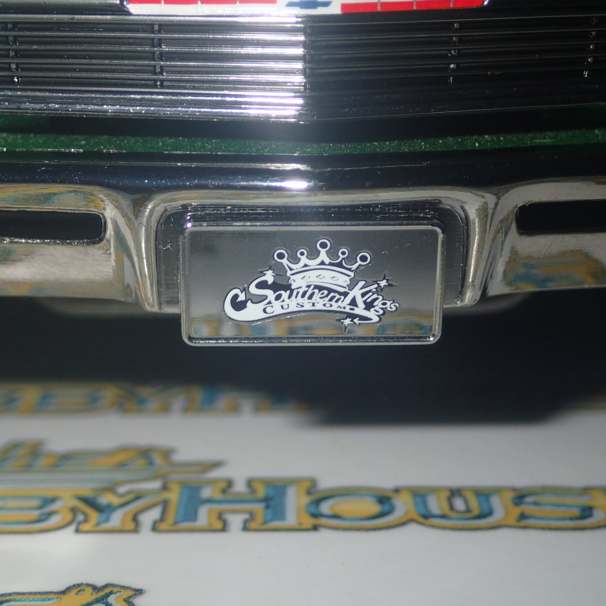 ACME A1805415 - 1/18 Scale 1965 CHEVROLET EL CAMINO SOUTHERN KINGS CUSTOMS Diecast Scale Model Replica