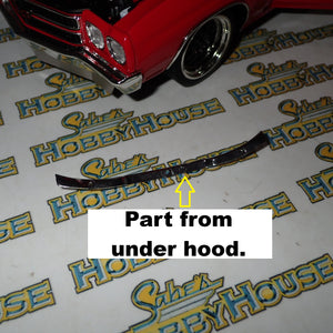 ACME A1805518 - 1/18 Scale 1970 CHEVROLET CHEVELLE SS CONVERTIBLE RESTOMOD Diecast Scale Model Replica