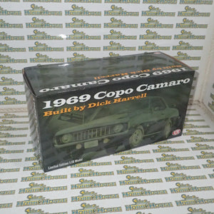 ACME A1805724 - 1/18 Scale - 1969 CHEVROLET COPO CAMARO - GREEN Diecast Scale Model Replica