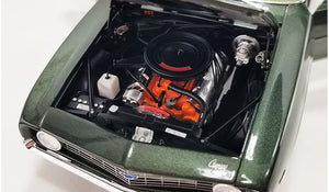 ACME A1805724 - 1/18 Scale - 1969 CHEVROLET COPO CAMARO - GREEN Diecast Scale Model Replica