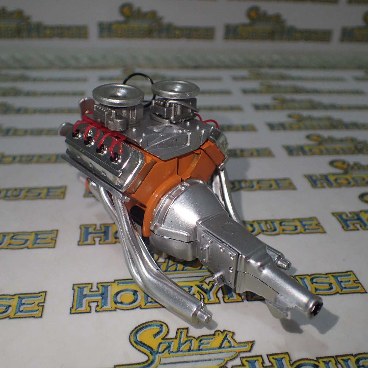 ACME A1806117E - 1/18 Scale - 426 HEMI ENGINE & TRANSMISSION Scale Model Replica