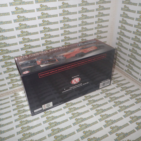 ACME A1806131 - 1/18 Scale 1970 PLYMOUTH HEMI CUDA - PORK CHOP'S SOMETHIN FISHY Diecast Scale Model Replica