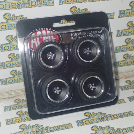 ACME A1806305W - 1/18 Scale CUSTOM SMOOTHIE WHEEL & TIRE SET