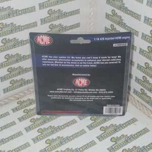 ACME A1806502E - 1/18 Scale 426 Injected Hemi Engine with Transmission