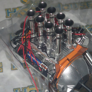 ACME A1806502E - 1/18 Scale 426 Injected Hemi Engine with Transmission