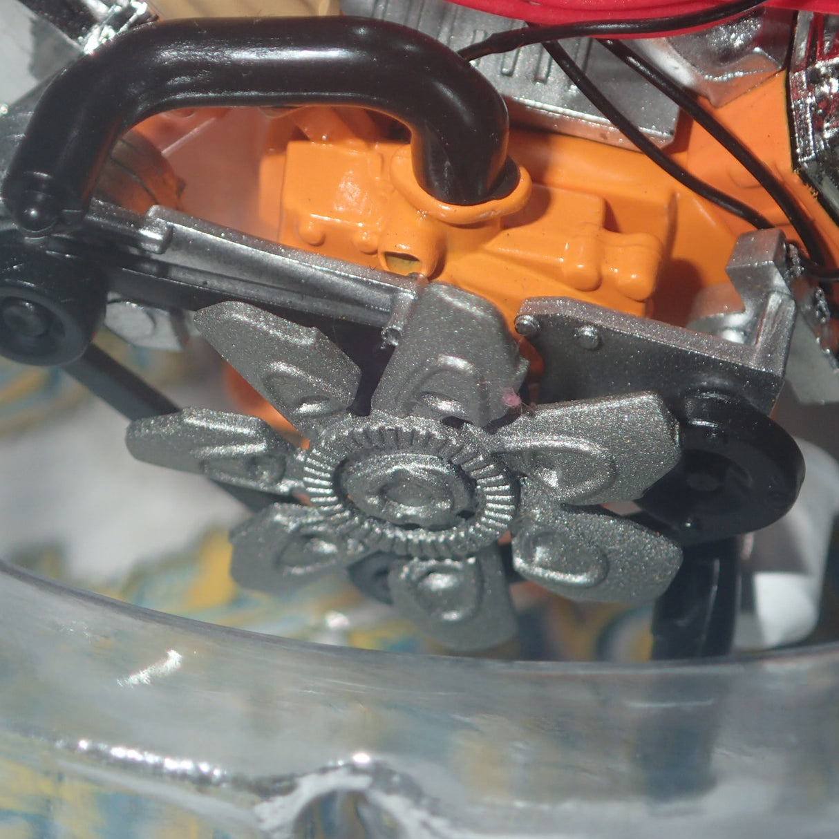 ACME A1806502E - 1/18 Scale 426 Injected Hemi Engine with Transmission