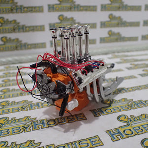 ACME A1806502E - 1/18 Scale 426 Injected Hemi Engine with Transmission