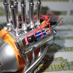 ACME A1806502E - 1/18 Scale 426 Injected Hemi Engine with Transmission