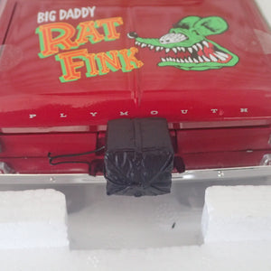 ACME A1806508 - 1/18 Scale 1965 PLYMOUTH AWB RAT FINK Diecast Scale Model Replica