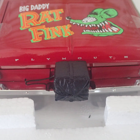 ACME A1806508 - 1/18 Scale 1965 PLYMOUTH AWB RAT FINK Diecast Scale Model Replica