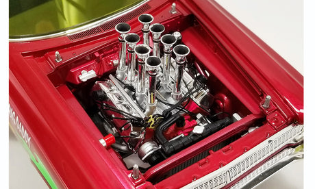 ACME A1806508 - 1/18 Scale 1965 PLYMOUTH AWB RAT FINK Diecast Scale Model Replica