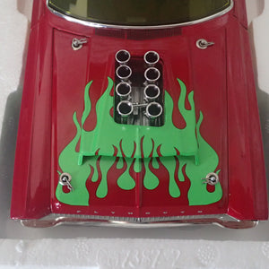 ACME A1806508 - 1/18 Scale 1965 PLYMOUTH AWB RAT FINK Diecast Scale Model Replica