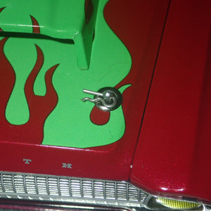 ACME A1806508 - 1/18 Scale 1965 PLYMOUTH AWB RAT FINK Diecast Scale Model Replica