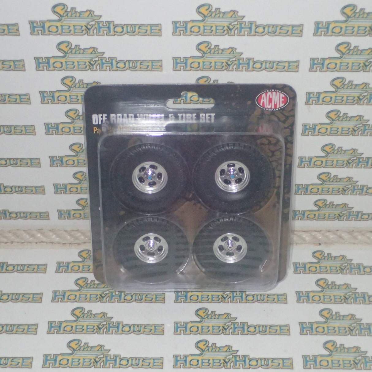 ACME ACME A1807217W – 1/18 Scale OFF ROAD MAG WHEEL & TIRE SET – 1/18 Scale OFF ROAD MAG WHEEL & TIRE SET