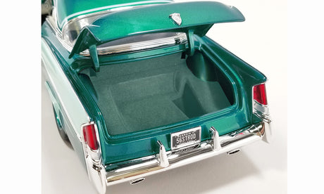 ACME A1809008 - 1/18 Scale 1956 CHRYSLER NEW YORKER ST. REGIS - SOUTHERN KINGS CUSTOMS IN Custom Mint Green Diecast Scale Model Replica