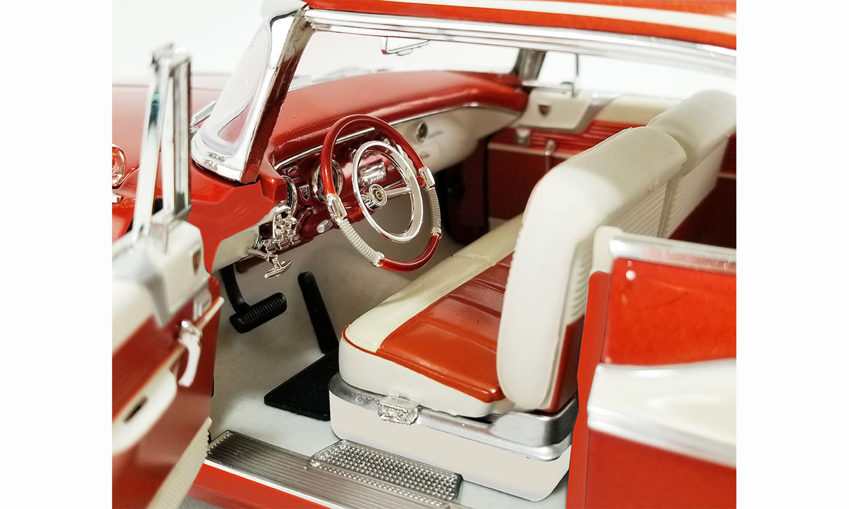 ACME A1809009 - 1/18 Scale 1956 CHRYSLER NEW YORKER ST. REGIS - SOUTHERN KINGS CUSTOMS IN Copper Metallic Diecast Scale Model Replica