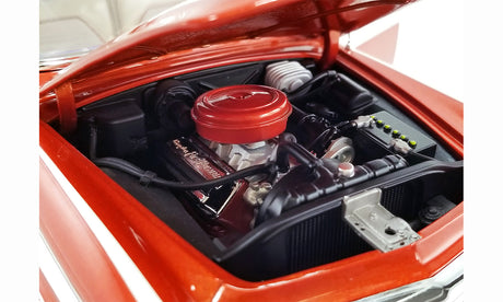 ACME A1809009 - 1/18 Scale 1956 CHRYSLER NEW YORKER ST. REGIS - SOUTHERN KINGS CUSTOMS IN Copper Metallic Diecast Scale Model Replica