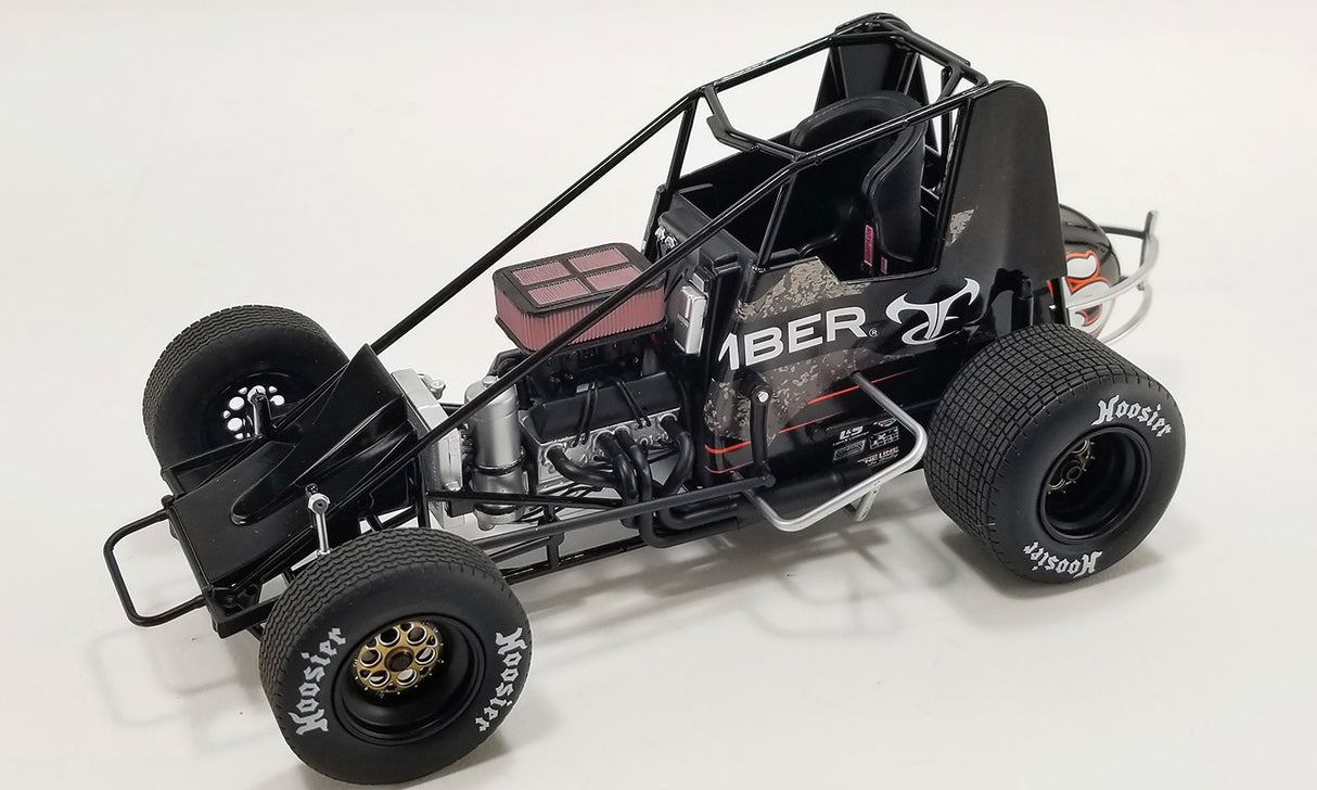 ACME A1822023 - 1/18 Scale 2022 #5 TRUETIMBER CAMO SPRINT CAR SPENCER BAYSTON 2022 WORLD OF OUTLAWS ROOKIE OF THE YEAR