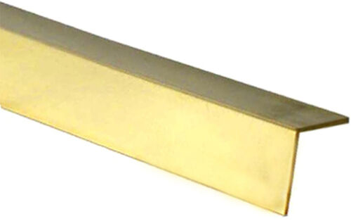 Albion Alloys A2 - Precision Metals - Brass Angle L (2mm X 2mm) 305mm Long