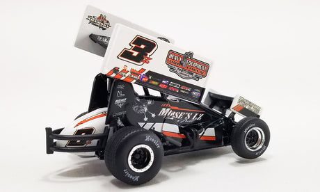 ACME A5023005 - 1/50 Scale 2023 #3Z MOOSE'S LZ BAR & GRILL SPRINT CAR - BROCK ZEARFOSS Diecast Model Replica