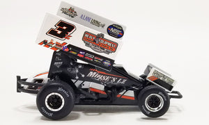 ACME A5023005 - 1/50 Scale 2023 #3Z MOOSE'S LZ BAR & GRILL SPRINT CAR - BROCK ZEARFOSS Diecast Model Replica