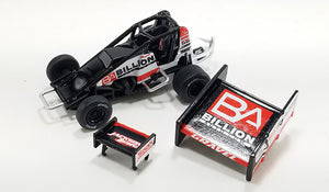 ACME A5023016 - 1/50 Scale 2023 #2 BA BILLION SPRINT CAR - HUSETS HIGH BANK NATIONALS WINNER - DAVID GRAVEL Diecast Model Replica