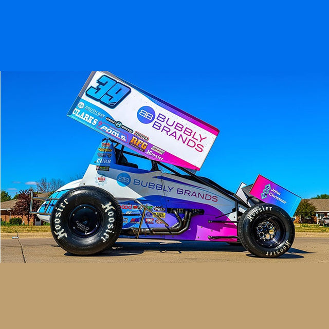 ACME A6422020 - 1/64 Scale 2022 #39 BUBBLY BRANDS/ SWINDELL SPEEDLAB SPRINT CAR - 2022 KNOXVILLE NATIONALS Diecast Model Replica