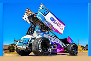 ACME A6422020 - 1/64 Scale 2022 #39 BUBBLY BRANDS/ SWINDELL SPEEDLAB SPRINT CAR - 2022 KNOXVILLE NATIONALS Diecast Model Replica