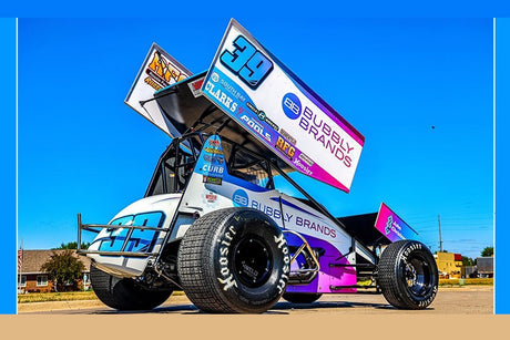 ACME A6422020 - 1/64 Scale 2022 #39 BUBBLY BRANDS/ SWINDELL SPEEDLAB SPRINT CAR - 2022 KNOXVILLE NATIONALS Diecast Model Replica