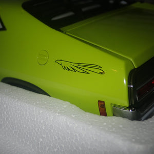 Biante AutoArt A72727 - 1/18 Scale Ford XA Falcon Coupe Superbird in Lime Glaze/Jewel Green Diecast Scale Model Replica