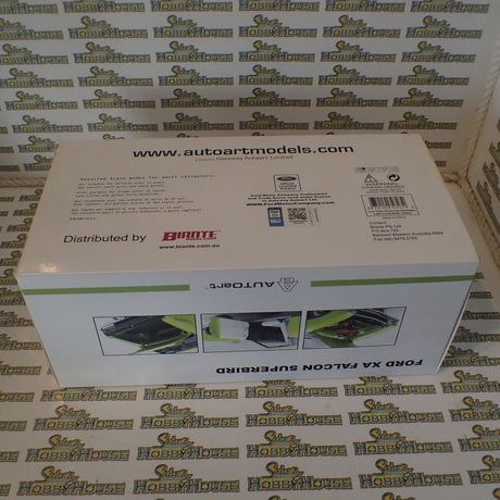 Biante AutoArt A72727 - 1/18 Scale Ford XA Falcon Coupe Superbird in Lime Glaze/Jewel Green Diecast Scale Model Replica