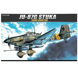 Academy - 1/72 Scale - #12450 JU87G-1 STUKA "TANK BUSTER" Plastic Model Kit