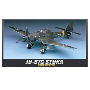 Academy - 1/72 Scale - #12450 JU87G-1 STUKA "TANK BUSTER" Plastic Model Kit