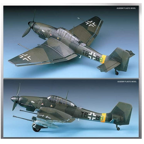 Academy - 1/72 Scale - #12450 JU87G-1 STUKA "TANK BUSTER" Plastic Model Kit
