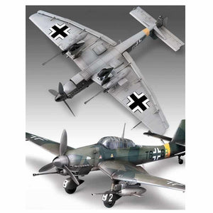 Academy - 1/72 Scale - #12450 JU87G-1 STUKA "TANK BUSTER" Plastic Model Kit