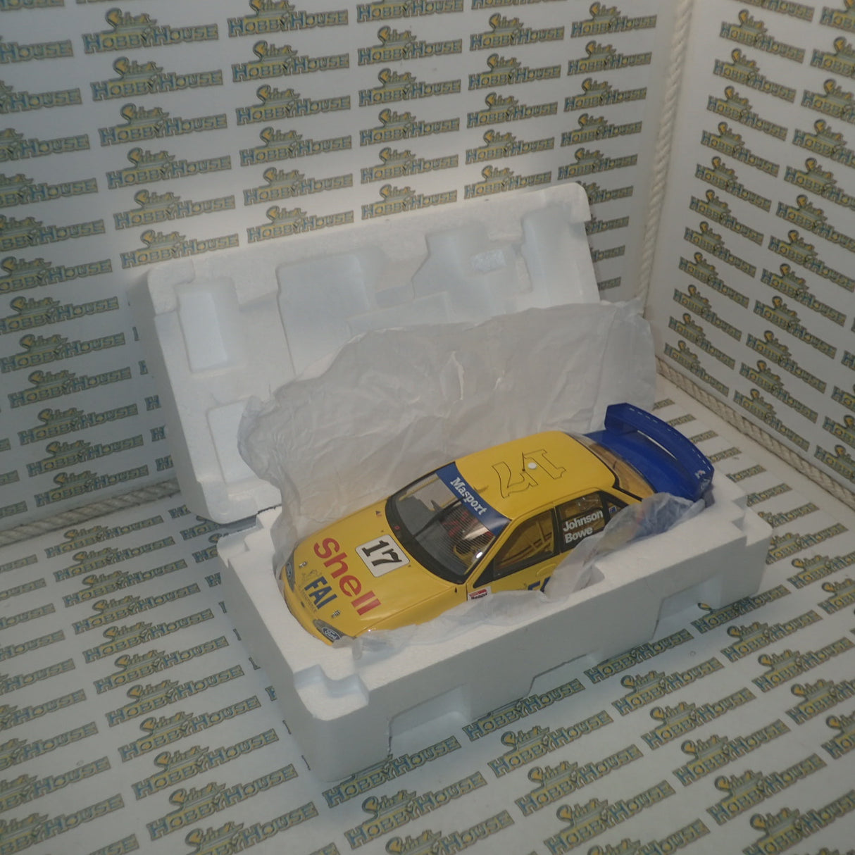 APEX AD81001 -1 - Diecast 1/18 Scale Ford EB Falcon 1993 Tooheys 1000 Johnson/Bowe #17