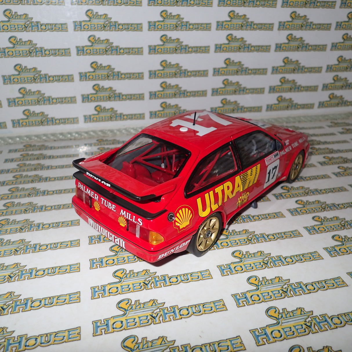 Apex Replicas Resale AD81104 - 1/18 Scale DJR Dick Johnson Racing #17 Johnson/Bowe Winner Bathurst 1989 Diecast Scale Model Replica