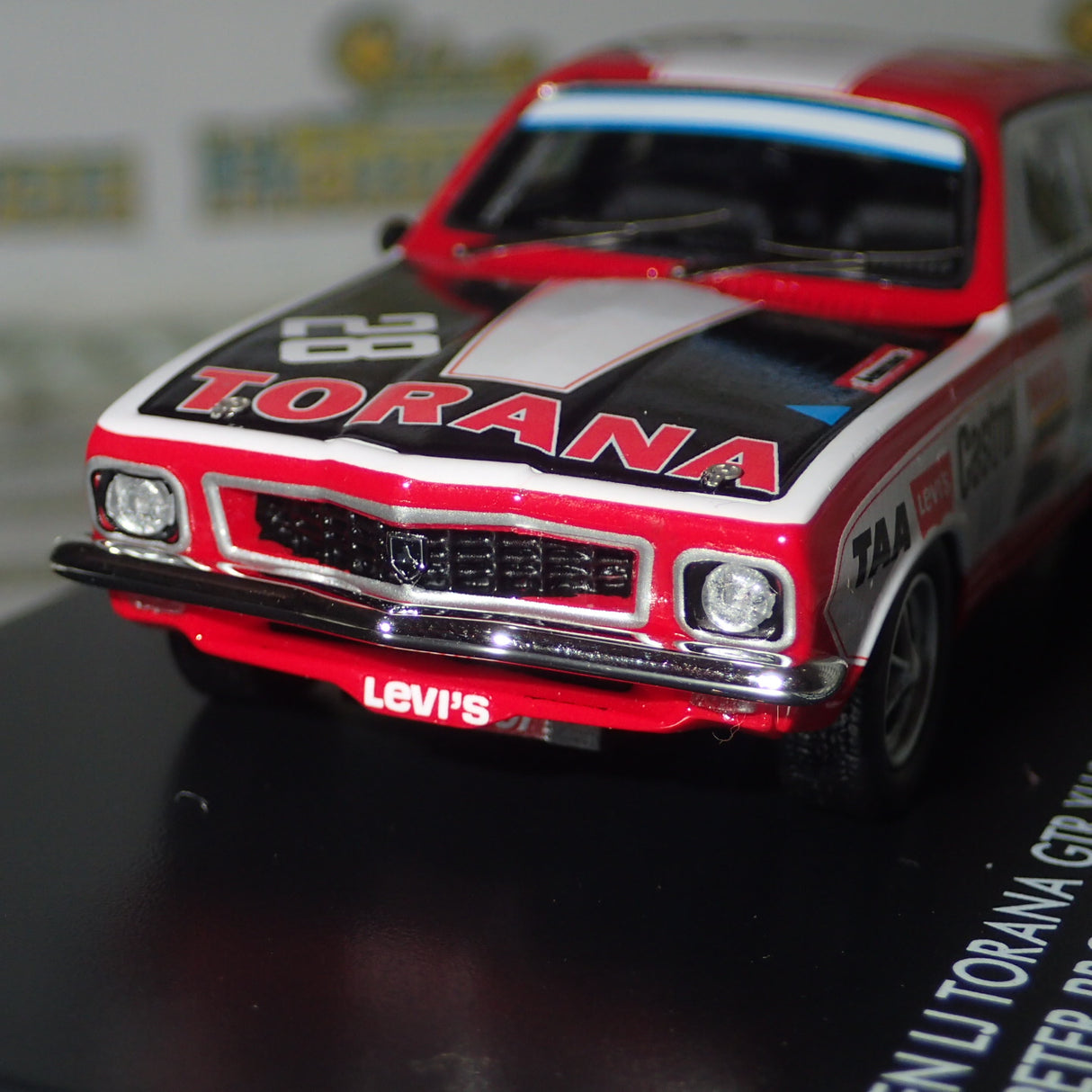 Apex Replicas AR41201 - 1/43 Holden LJ Torana GTR XU-1 #28C - Peter Brock Winner - 1972 Hardie Ferodo 500 Diecast Model Replica