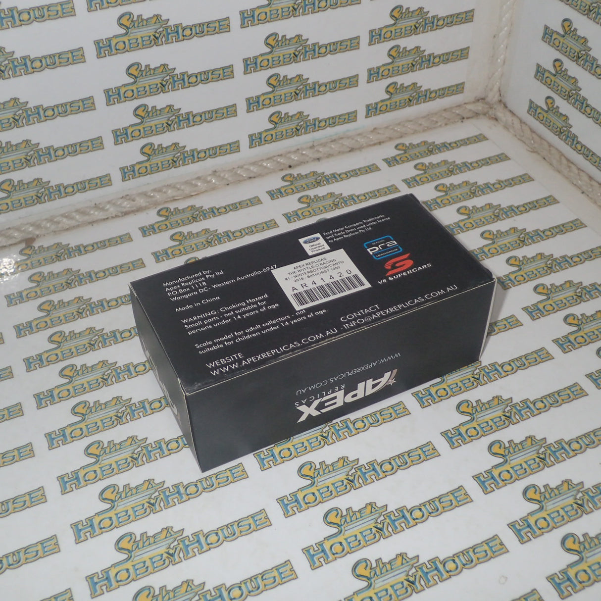 APEX Replicas AR41420 - 1/43 Scale - The Bottle-O Racing Team #1 Canto/Winterbottom 2016 Supercheap Auto Bathurst 1000 Ford FG-X Falcon Scale Model Replica