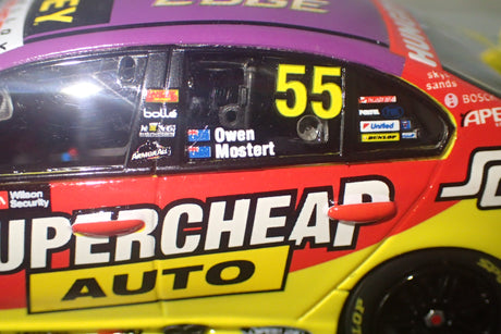 APEX Replicas AR41421 - 1/43 Scale Wilson Security #55 Mostert/Owen 2016 Sandown 500 Ford FG-X Falcon Scale Model Replica