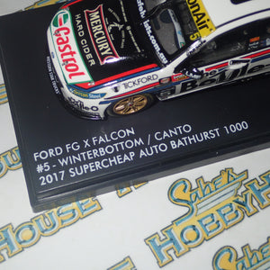 APEX Replicas AR41426 - 1/43 Scale - Ford FG-X Falcon The Bottle-O Racing Team #5 Winterbottom/Canto 2017 Bathurst 1000 Scale Model Replica