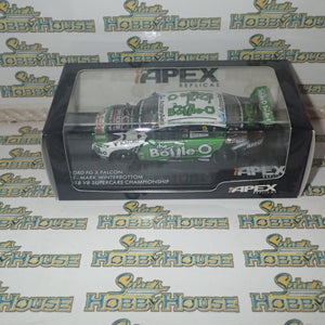 Apex Replicas AR41429 - 1/43 Scale - The Bottle-O Racing Team Ford FG-X Falcon #5 Mark Winterbottom 2018 V8 Supercars Championship Diecast Scale Model Replica