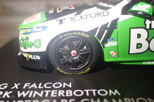 Apex Replicas AR41429 - 1/43 Scale - The Bottle-O Racing Team Ford FG-X Falcon #5 Mark Winterbottom 2018 V8 Supercars Championship Diecast Scale Model Replica