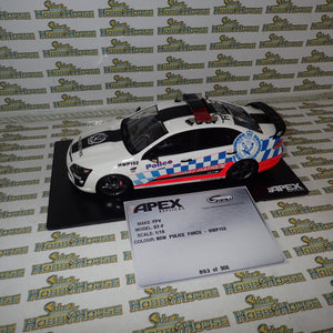 Apex Replicas - 1/18 Scale - FPV GT-F NSW Police Highway Patrol HWP152 Resin Scale Model Replica