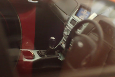 Apex Replicas AR80604 - 1/18 Scale FPV GT-F Octane with Black Stripes Model Replica