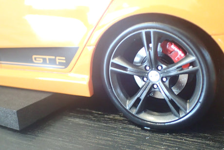 Apex Replicas AR80604 - 1/18 Scale FPV GT-F Octane with Black Stripes Model Replica