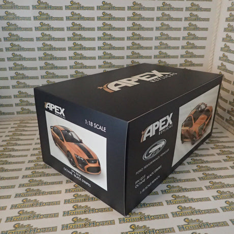 Apex Replicas AR80604 - 1/18 Scale FPV GT-F Octane with Black Stripes Model Replica